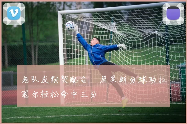 老队友默契配合濃眉果断分球助拉塞尔轻松命中三分
